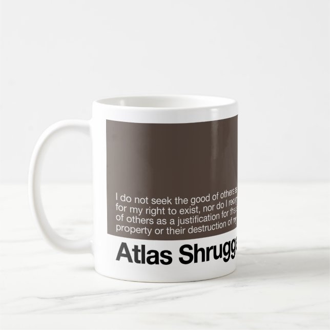 Wachen Sie Welt/Atlas gezucktes Galt 1 auf Kaffeetasse (Links)