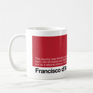 Wachen Sie Weltatlas d'Anconia 1 auf Kaffeetasse