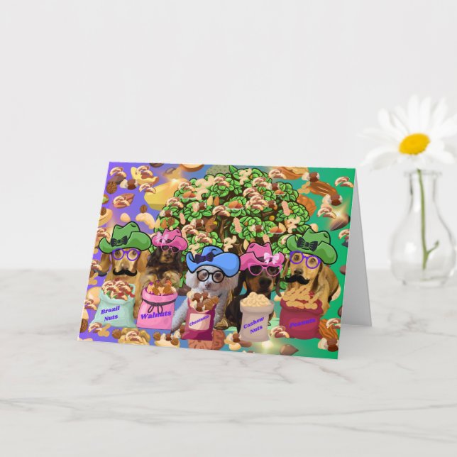 Wachen sind Nüsse-Karte Karte (Kleine Pflanze)