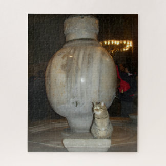 Wachkatze im Dienst - Hagia Sophia