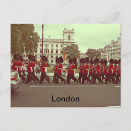 Wachleute im Buckingham-Palast Postkarte