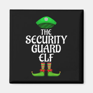 Wachmann-Elf-Zuordnungs-Familiengruppen-Weihnachte Magnet