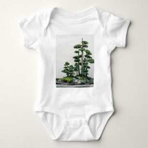 Wacholderbusch-Bonsais-Wald Baby Strampler