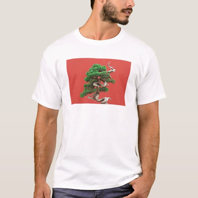 Wacholderbuschbonsais T-Shirt (Vorderseite)