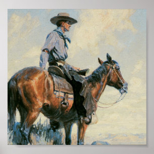 Wachposten der Ebenen Poster