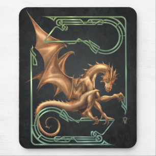 Wachposten-Drache Mousepad