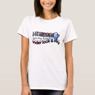 Wachposten hat mein Herz unter Verschluss u. T-Shirt