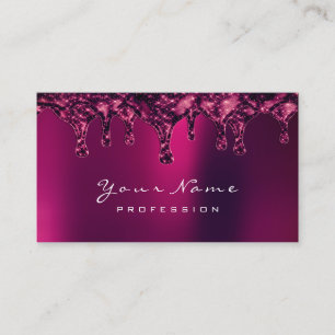 Wachs Epilation Rosa Depilation Nägel Red Burgund Visitenkarte
