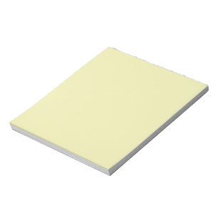 Wachs Gelb Vollton Notizblock