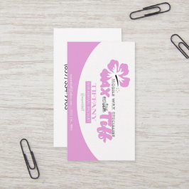 Wachs mit Tiff Business Card Visitenkarte