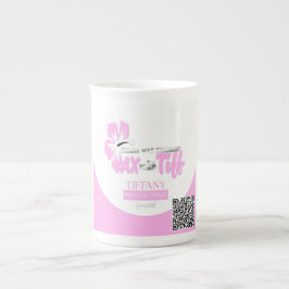 Wachs mit Tiff tumbler Prozellantasse