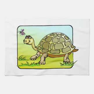 Wachsame Schildkröte Küchentuch