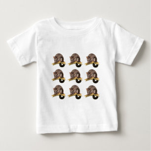wachsames Augenopossum Baby T-shirt