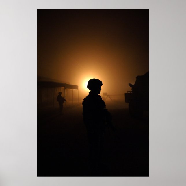 Wachsamkeit Poster (Vorne)