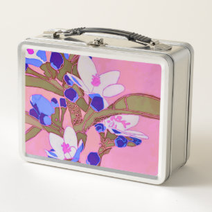 Wachsblumen-Lunchbox – Australische einheimische F Metall Brotdose