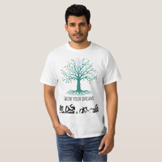 Wachse Deine Träume Inspirierendes Motivations-T-S T-Shirt