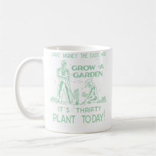 Wachse Eine Gartenpflanze Gemüse Gartenarbeit Heut Kaffeetasse