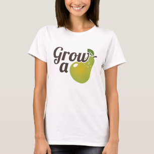Wachse einen Birne T-Shirt
