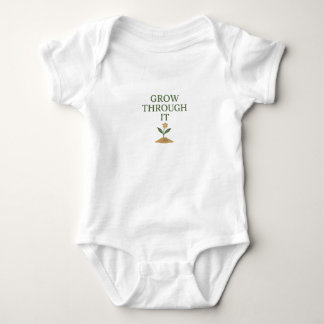 Wachse Hindurch Baby Strampler