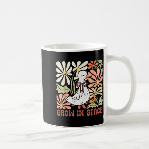 Wachse in Gnade Boho Floral Silly Goose Coquette S Kaffeetasse