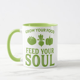 WACHSEN SIE IHR ESSEN füttre Ihr Soul Tasse