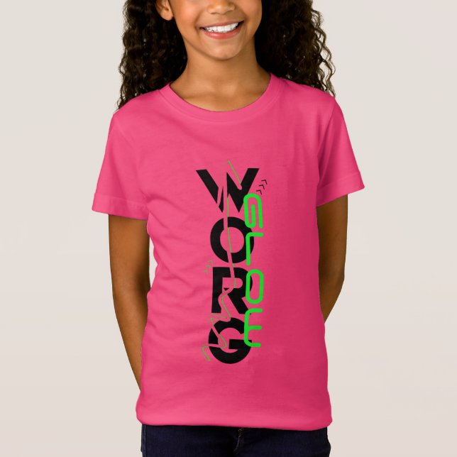 wachsen und glühen, Motivationszitate T-Shirt (Vorderseite)
