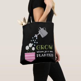 Wachsen, wo man Tascheninspektion gepflanzt wird Tasche