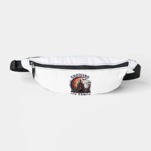 Wachsende Fangzähne Halloween Verlassenes Schloss Bauchtasche