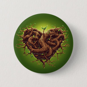 Wachsende Liebe Button