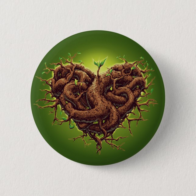 Wachsende Liebe Button (Vorderseite)