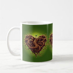 Wachsende Liebe Kaffeetasse