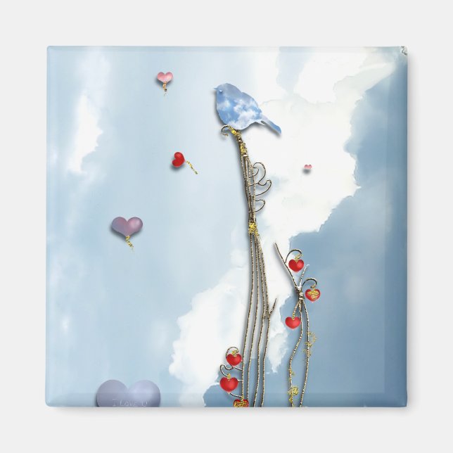 Wachsende Liebe! Magnet (Vorne)