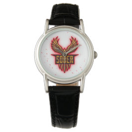 Wachsende Phoenix Armbanduhr