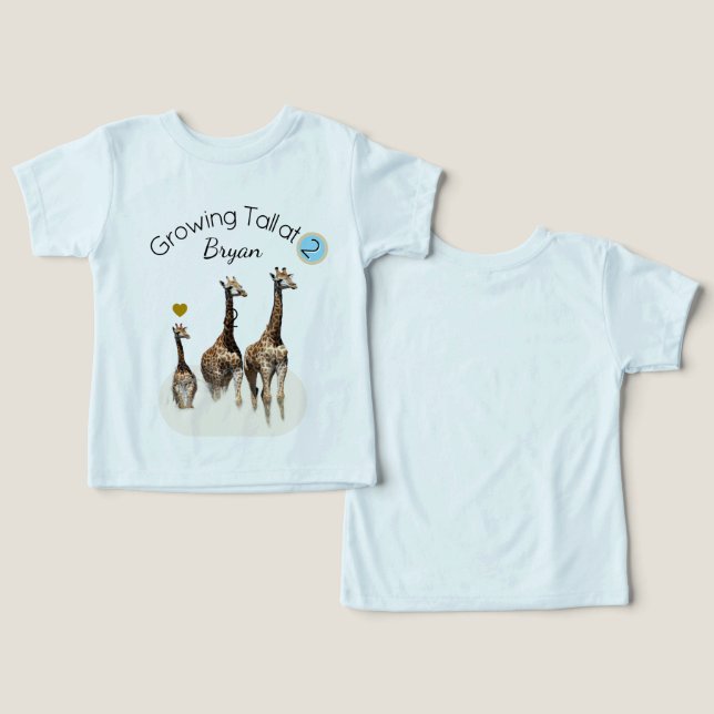 Wachsende Safari-Süße (Design Vorderseite & Rückseite)