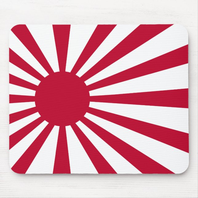 Wachsende Sonnenflagge Mousepad (Vorne)