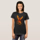 Wachsender Phoenix-Vogel T-Shirt (Vorne ganz)
