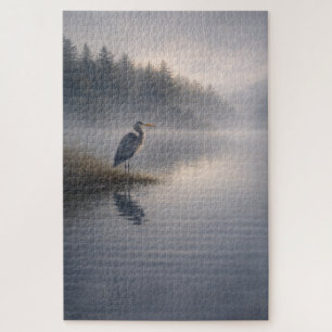 Wachsender Reiher   Großer Blauer Reiher   Puzzle