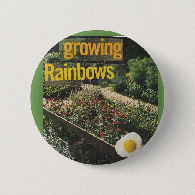Wachsendes Button der Regenbogen-| (Vorderseite)