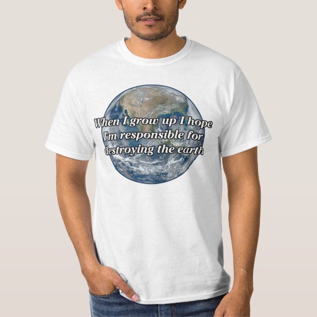 wachsendes hohes T-Shirt (Vorderseite)