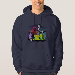 Wachskleidung altschulische Hip Hop Top
