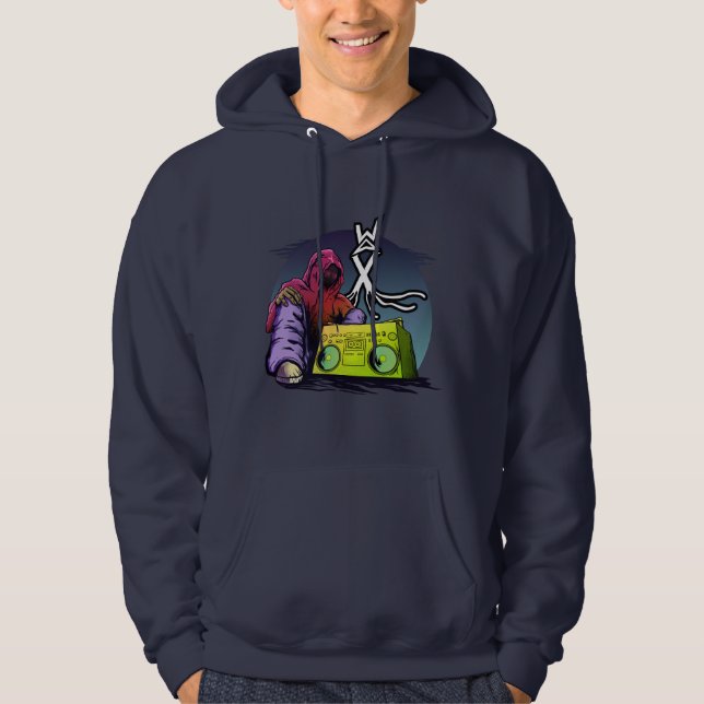 Wachskleidung altschulische Hip Hop Top (Vorderseite)