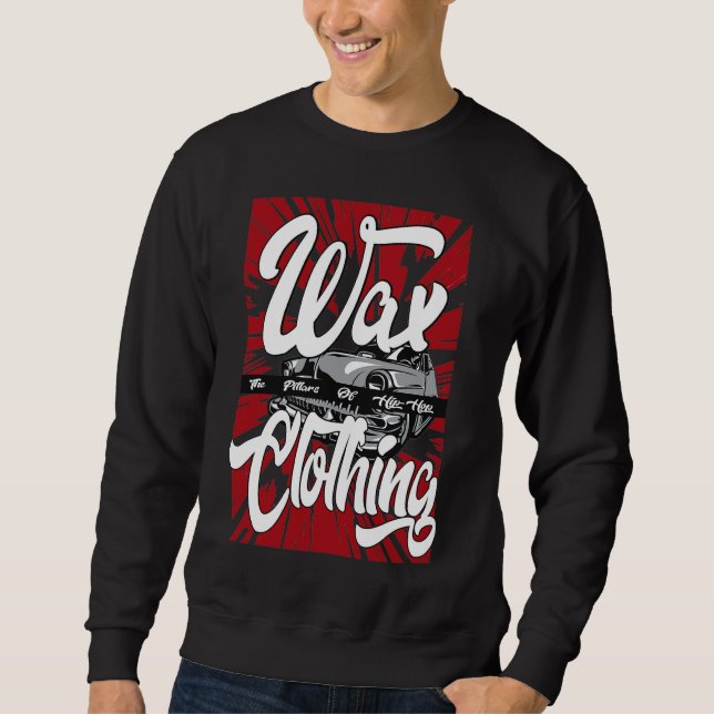 Wachskleidung Sweatshirt (Vorderseite)