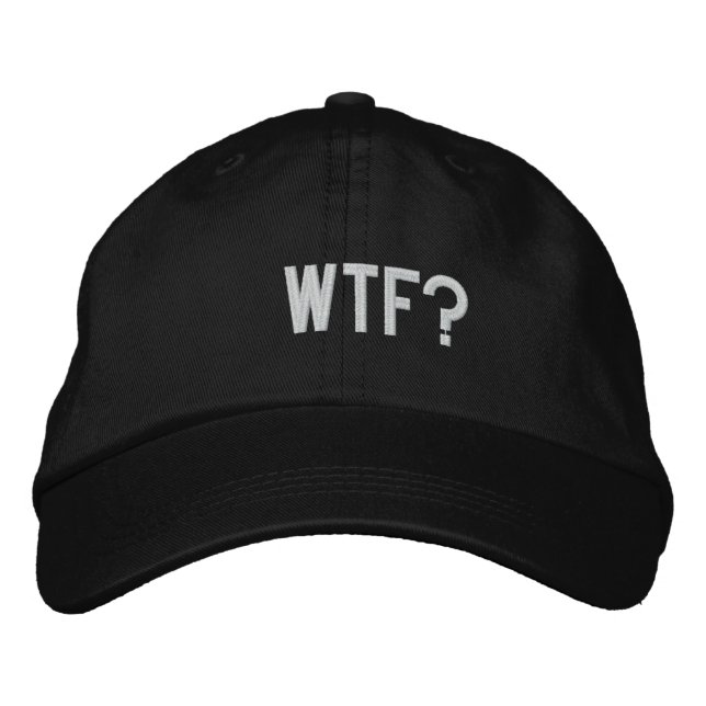 WACHSTUM? BESTICKTE KAPPE (Vorderseite)