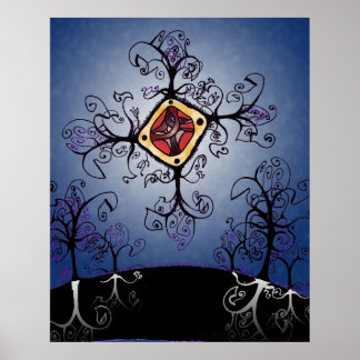 Wachstum der Fantasie Poster