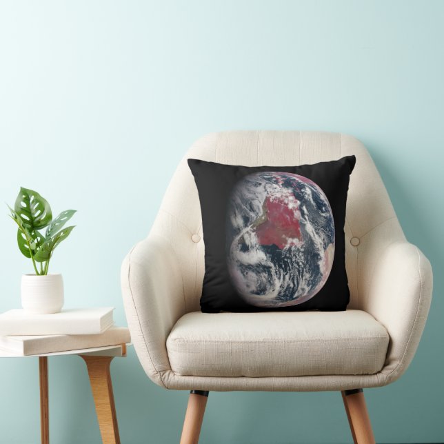 Wachstum der Pflanze auf dem Planeten Erde. Kissen (Stuhl )