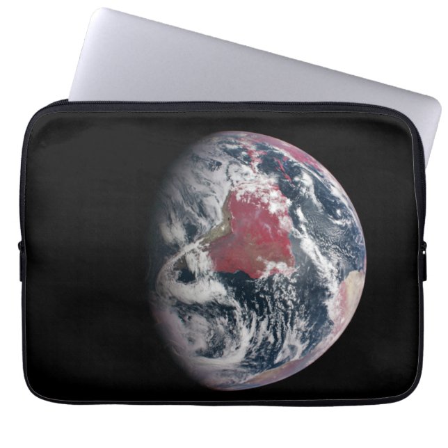 Wachstum der Pflanze auf dem Planeten Erde. Laptopschutzhülle (Vorderseite)