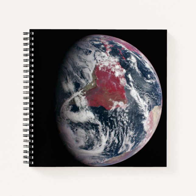 Wachstum der Pflanze auf dem Planeten Erde. Notizbuch (Vorderseite)