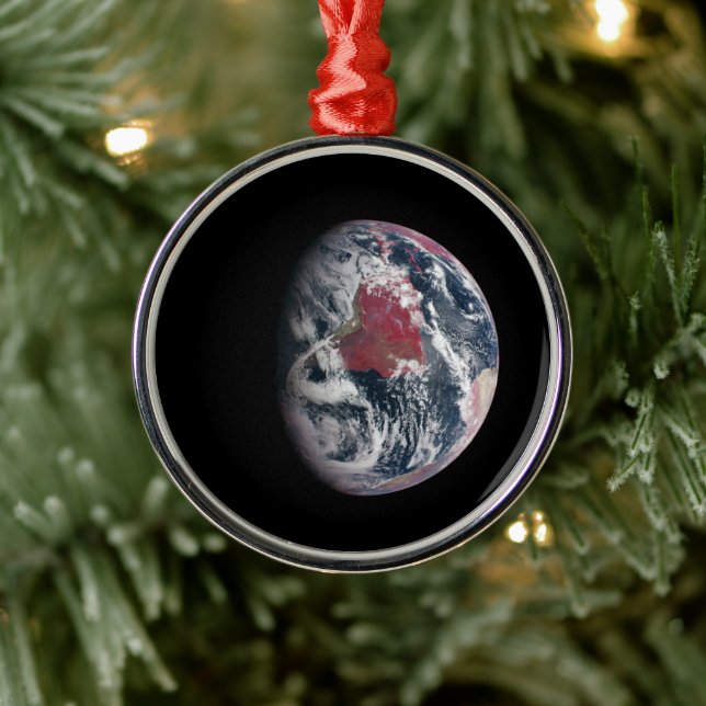 Wachstum der Pflanze auf dem Planeten Erde. Ornament Aus Metall (Baum)
