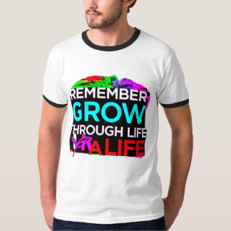 Wachstum durch das Leben T - Shirt für Männer und