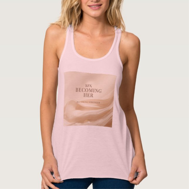 Wachstum geschieht durch Disziplin, Selbstvertraue Tank Top (Vorderseite)